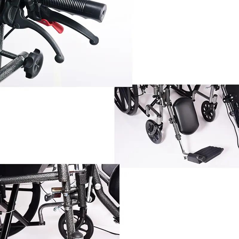 MS-W100L Luxury Multi-Function Reclining Wheelchair