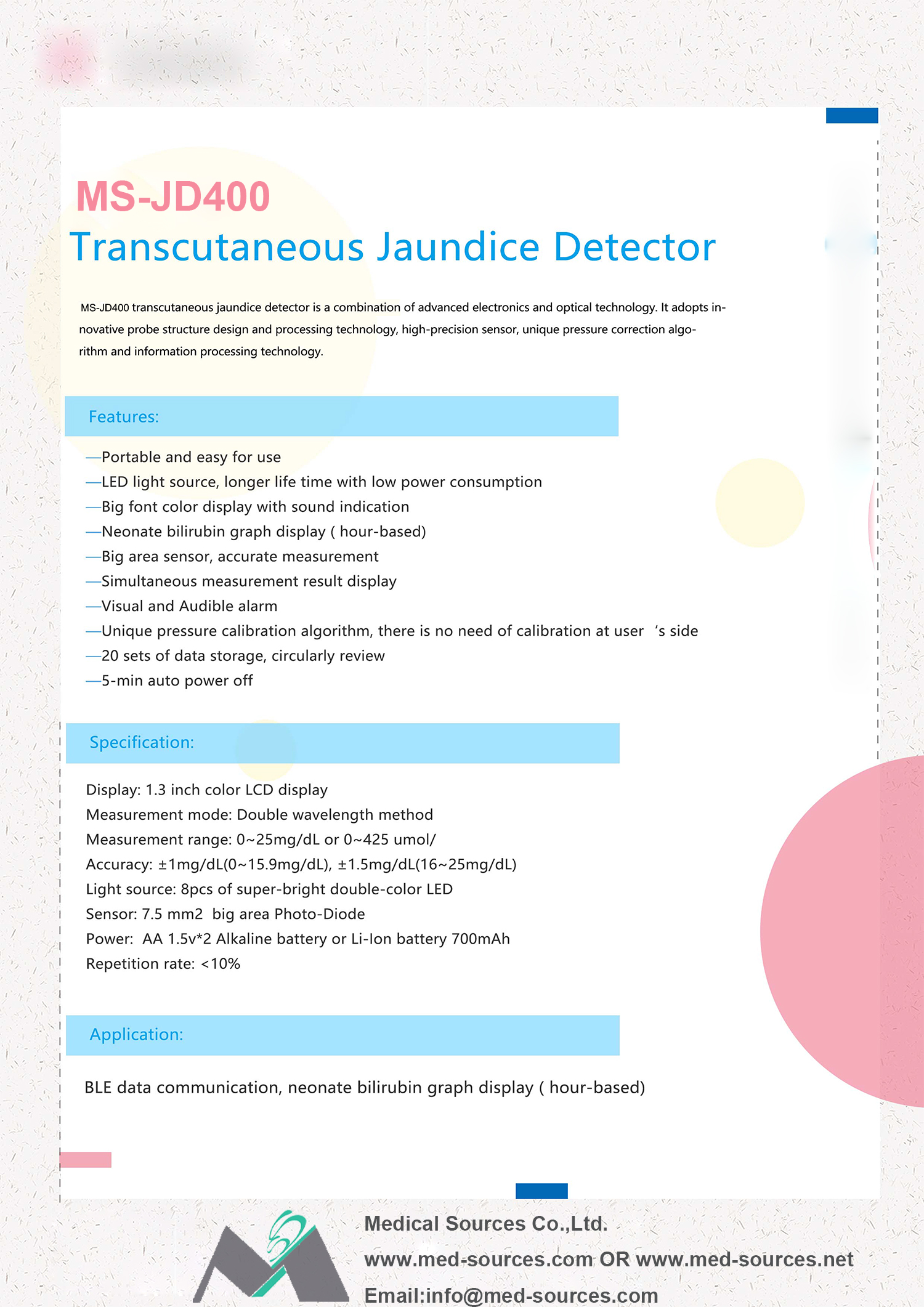 Jaundice detector- L11C-2