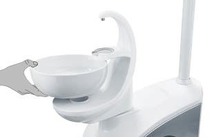 MS-2710T Top-Mounted Instrument Tray Dental chair