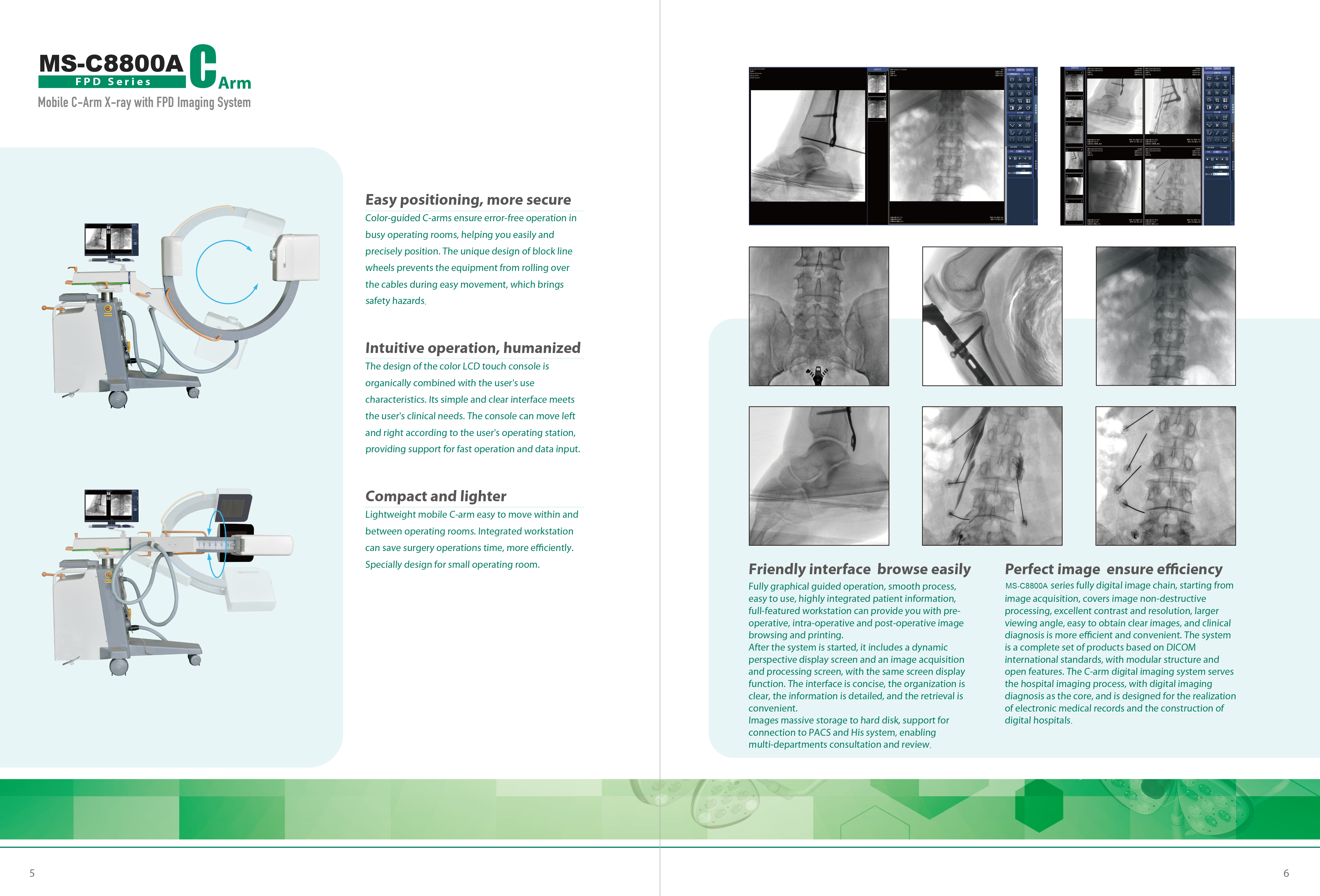 平板C形臂C arm X Ray Machine with Flat Pannel Catalog-compact-4