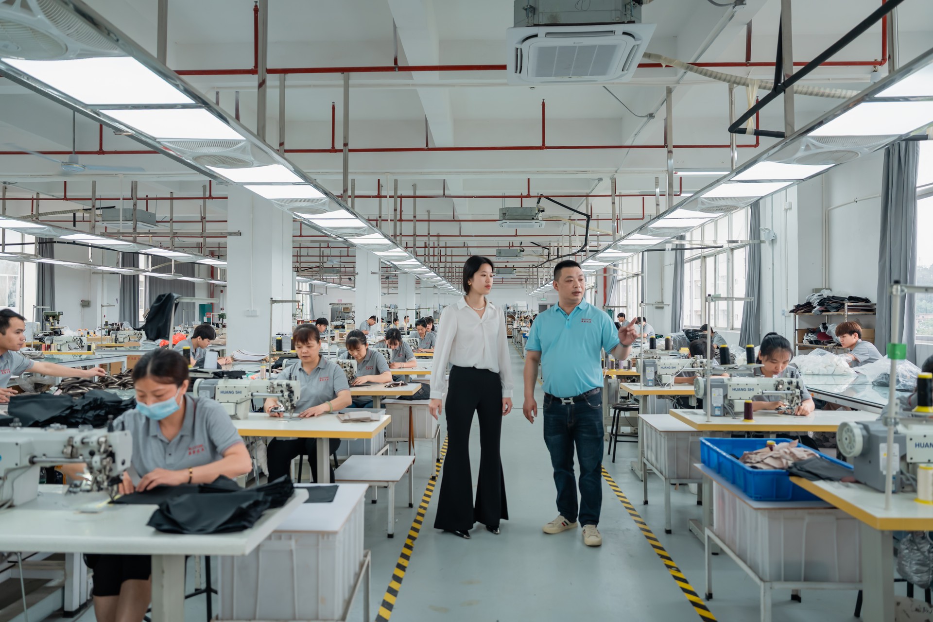 Precision Machinery and Assembly Lines in Our Plant - View 1