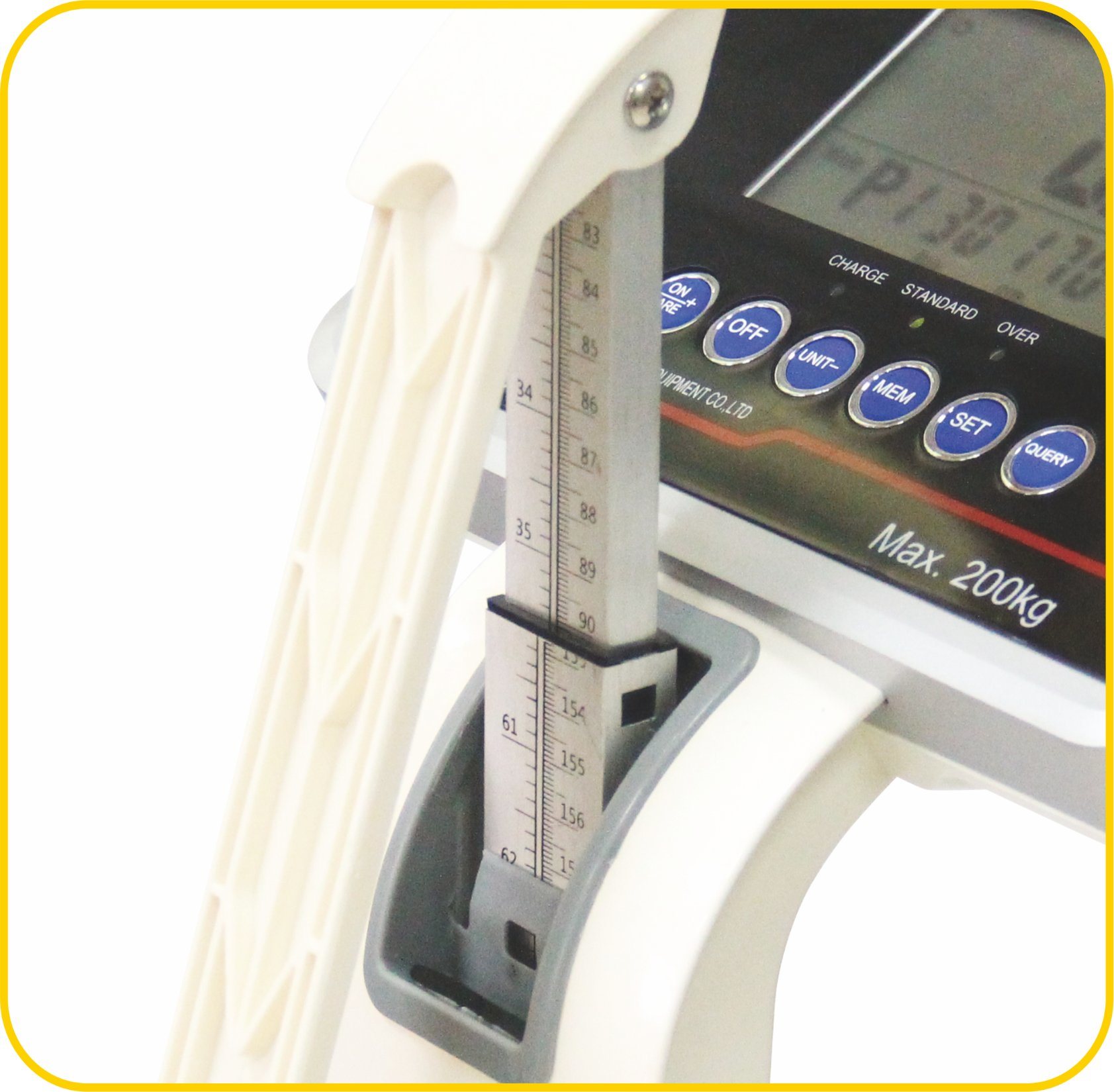 MS-A200 Platform Scales With Mat Cream Pole 