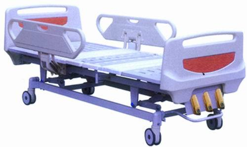(MS-M210) Medical Manual Folding Bed Hospital Patient Adjustable Bed