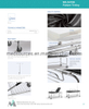 (MS-470B) Stainless Steel Medical Adjustable Patient Transfer Stretcher Trolley