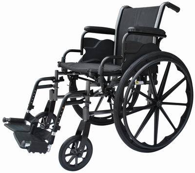 (MS-30S) Manual Lightweight Folding Power Transport Wheelchair