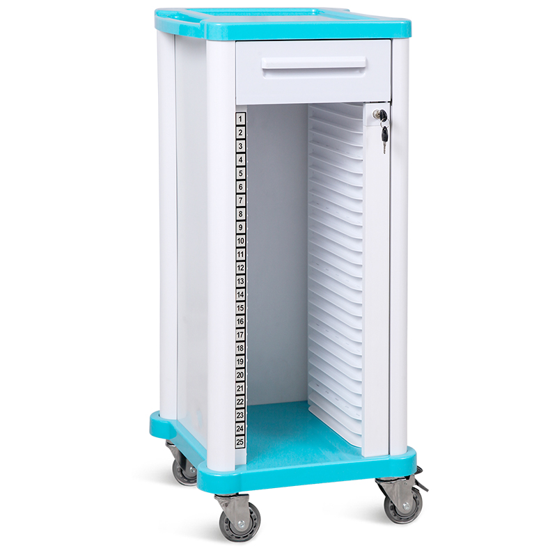 (MS-T220A) Medical Case Record Trolley