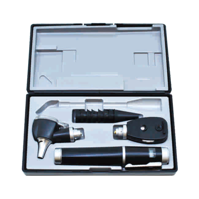 Ms-Opt100L ENT Ophthalmoscope and Fiber Optic Otoscope Set