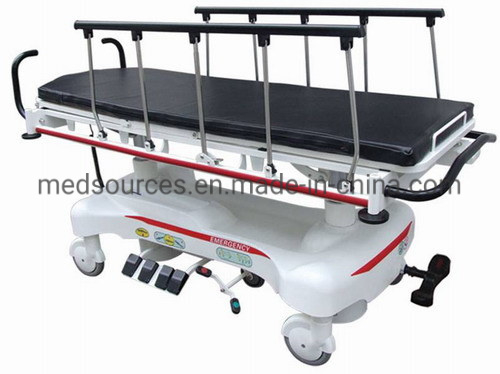 (MS-S514) Ambulance Medical Trolley Hydraulic Electric Patient Stretcher