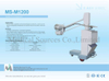 (MS-M1200) Diagnostic Equipment Mobile High Frequency X-ray System Radiography X Ray Machine