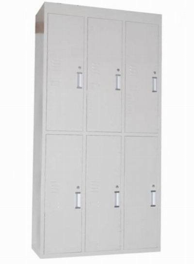 (MS-Y70) Gabinete de metal de seis puertas para uso médico en hospitales