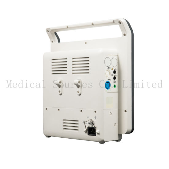 (MS-8800) Monitor de paciente de equipo médico de múltiples parámetros portátil barato ICU