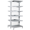 (MS-Y110) Hospital Stainless Steel Pharmacy Tray Medicine Storage Shelf