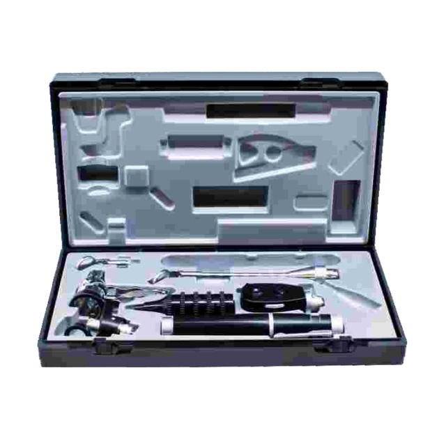 Ent Diagnostic Kit Nasal Speculum Ophthalmoscope and otoscope Set