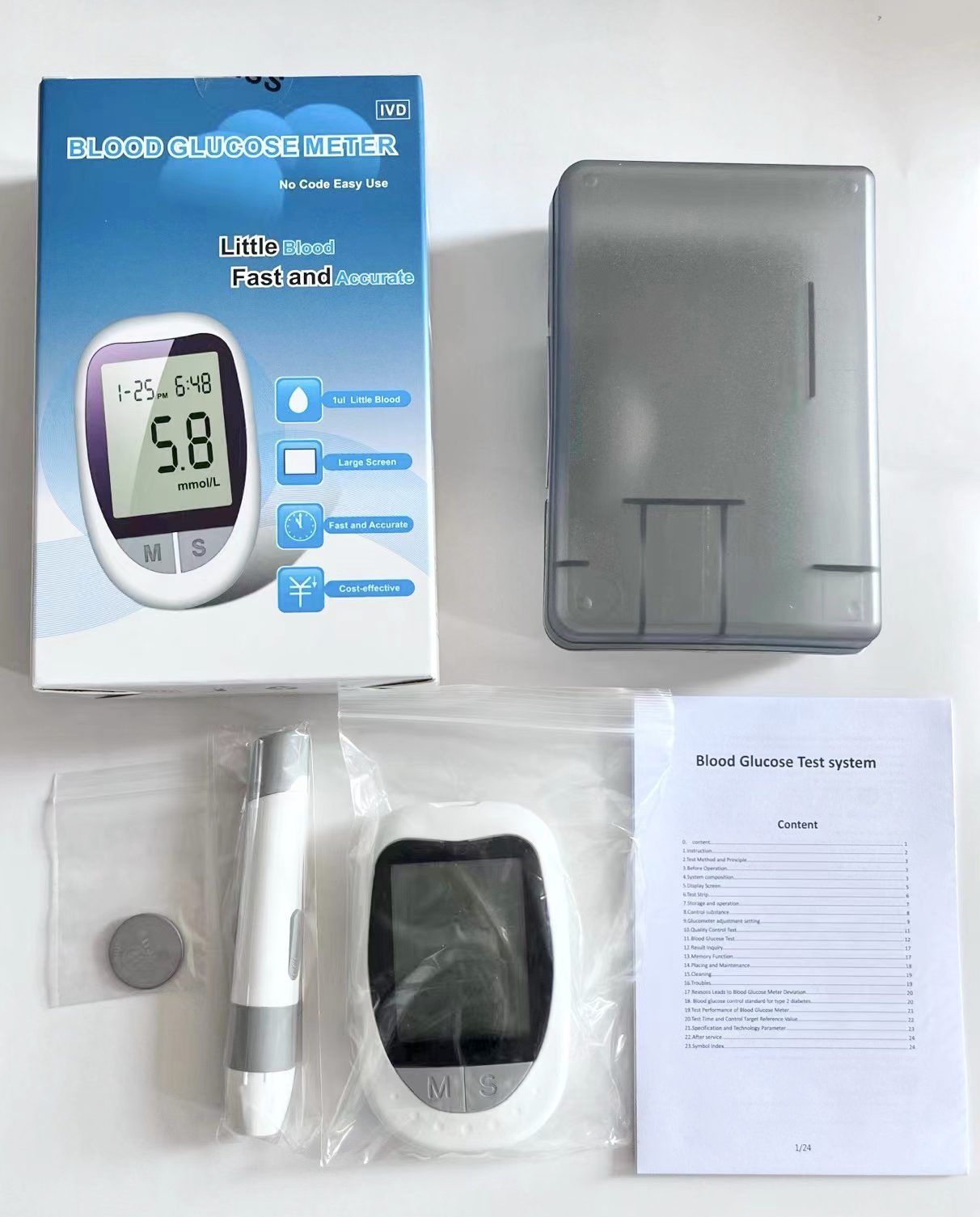 MS-GL200 Blood Glucose Meter
