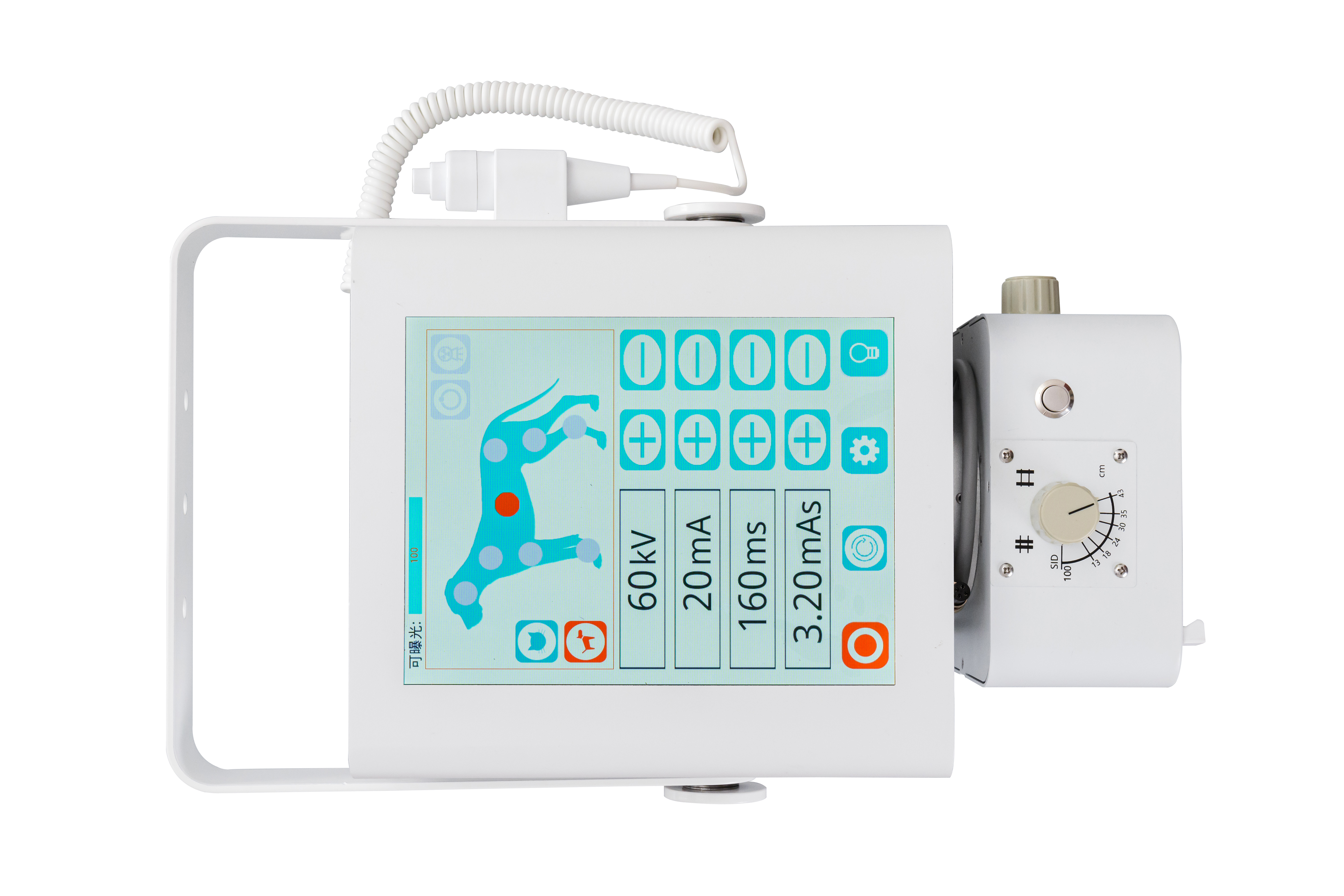 Portable High-frequency X-ray Machine for Veterinary Use