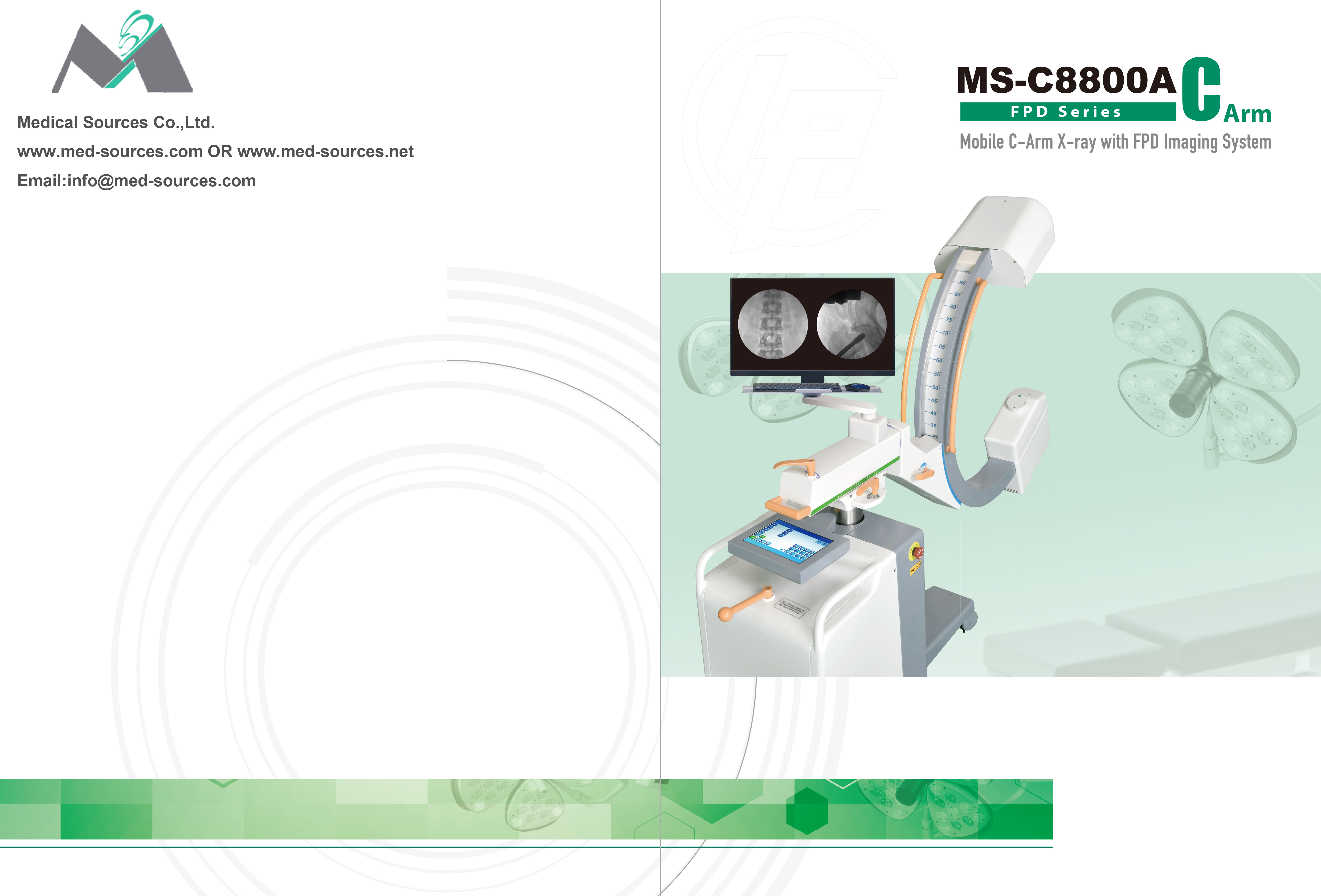 平板C形臂C arm X Ray Machine with Flat Pannel Catalog-compact-1