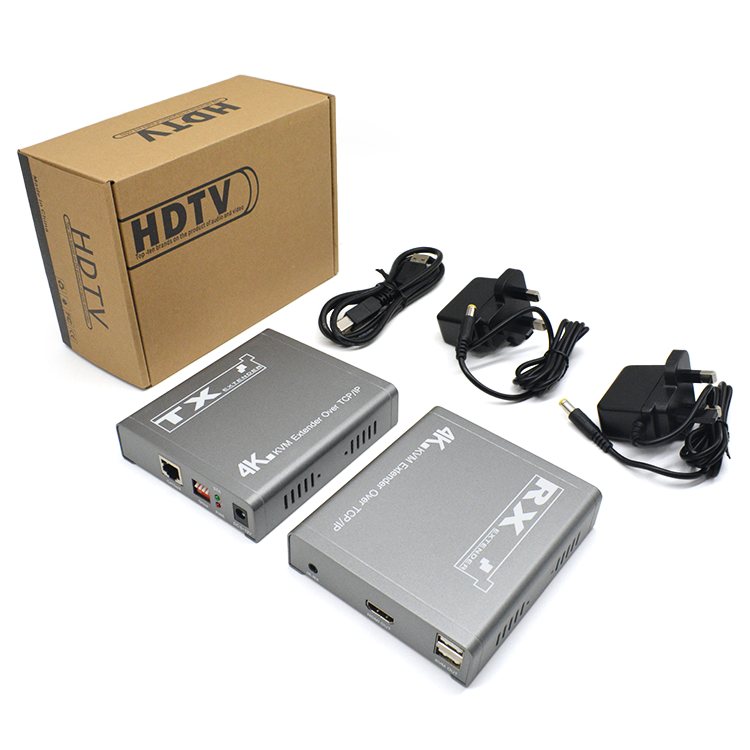 M-HK200U 4K TCP/IP KVM موسع متعدد الدخل Cat5e/6 HD