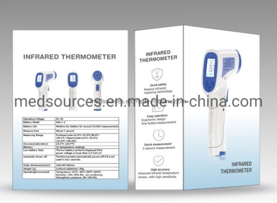 Ms-T30 Digital Thermometer Baby Temperature Measuring Gun Electronic Non Contact Infrared Digital Forehead Thermometer