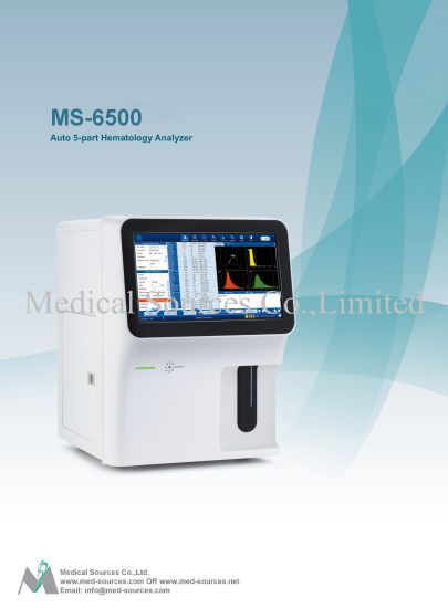 (MS-6500) Full Automatic Five Diff 5-Part 5-Diff Blood Test Hematology Analyzer