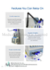 (MS-S200A) Hospital CPAP Machine Air Compressor ICU Respirator Pediatric Neonatal Newborn Ventilator