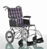 (MS-60A) Aluminum Lightweight Manual Transport Power Folding Wheelchair