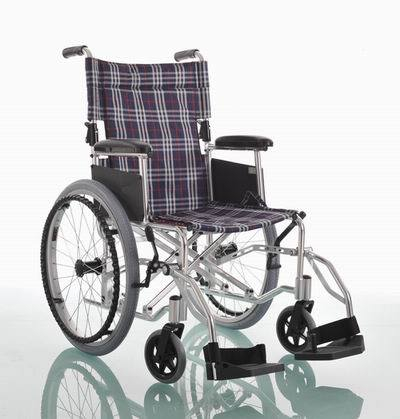 (MS-70A) Aluminum Lightweight Transport Folding Wheelchair Manual Wheelchair