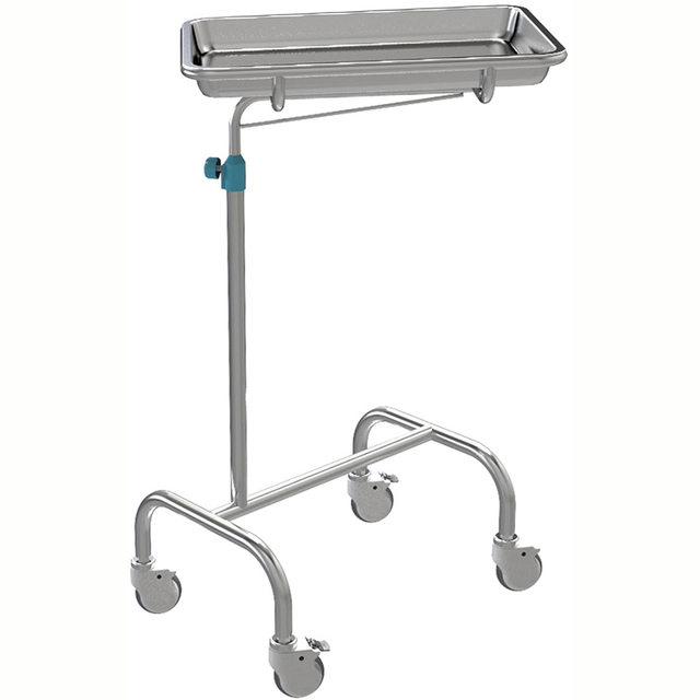 (MS-T370S) Medical Trolley Cart Stainless Steel Hospital Mayo Trolley