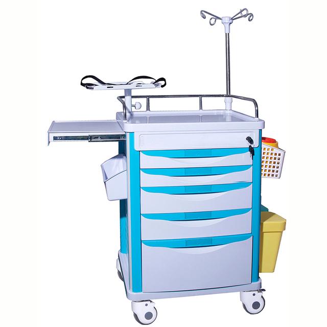 (MS-T520A) Medical Emergency Nursing Treatment Trolley ABS Treatment Trolley