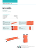 (MS-S120) Ambulance Patient Stretcher Medical Emergency Folding Stretcher