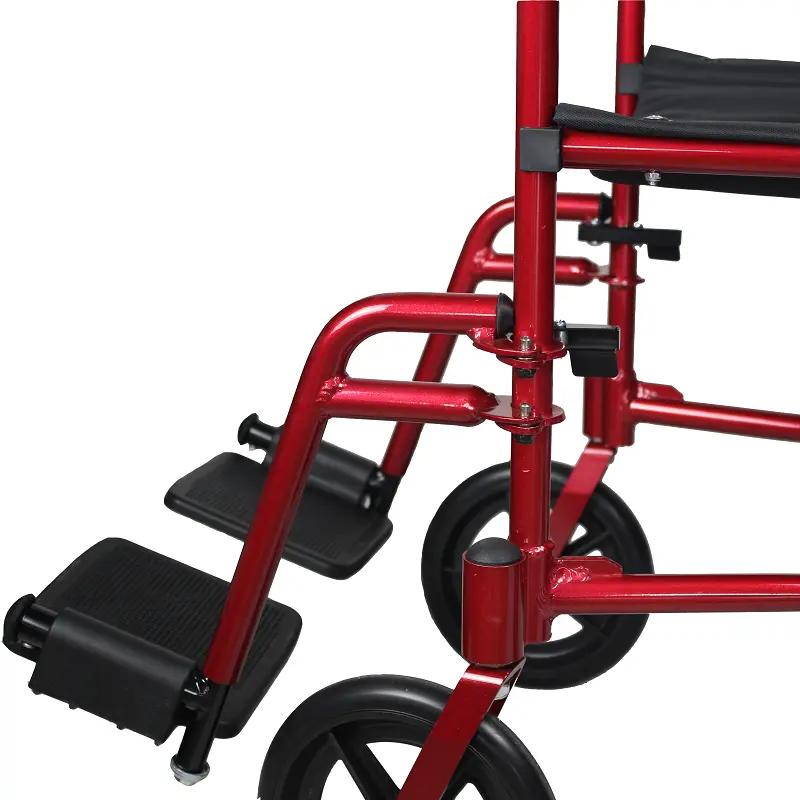 MS-W30 Durable Aluminum Light Weight Transport Wheelchair