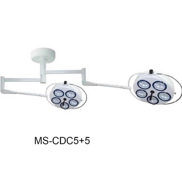 (MS-CDC5+5) Double Head Ceiling Surgical Surgery Light Operating Operation Light