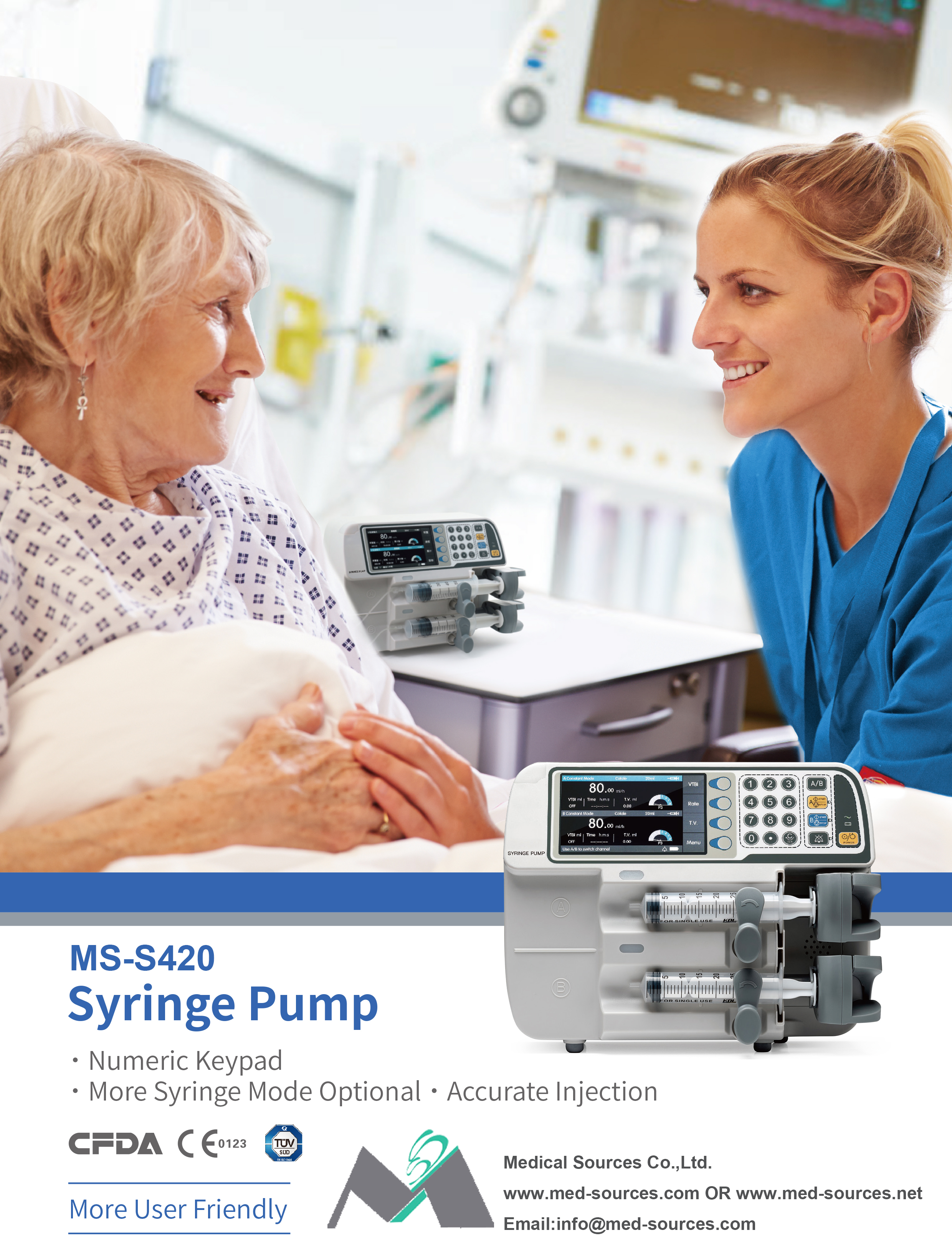 HF-620B SYRINGE PUMP -DOUBLE CHANNEL-1