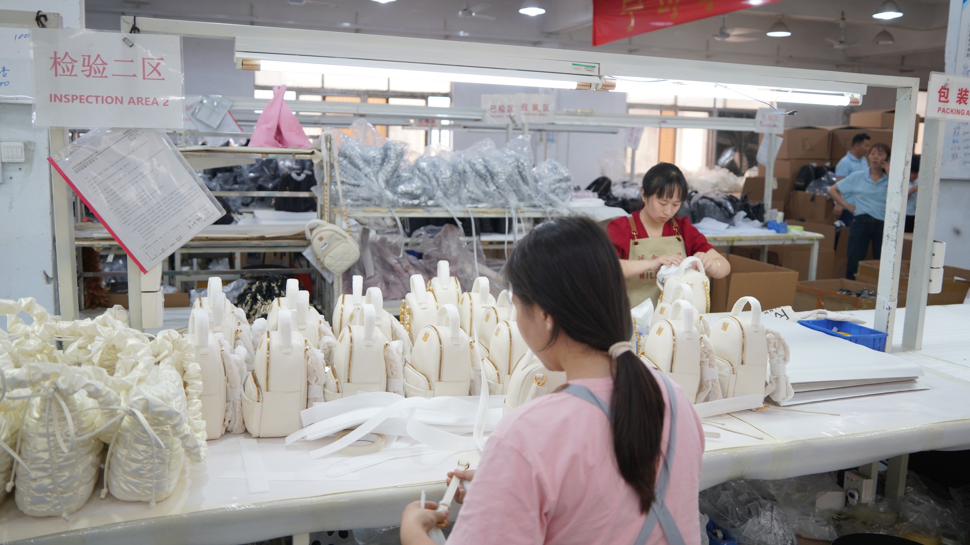 In-House Purse Manufacturing Facility in Guangzhou - View 4
