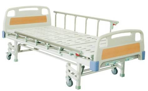 (MS-E170A) Three Cranks Medical Manual Hospital Folding Bed Hospital Bed