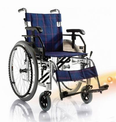 (MS-B26A) Aluminum Lightweight Manual Wheelchair Folding Foldable Wheelchair