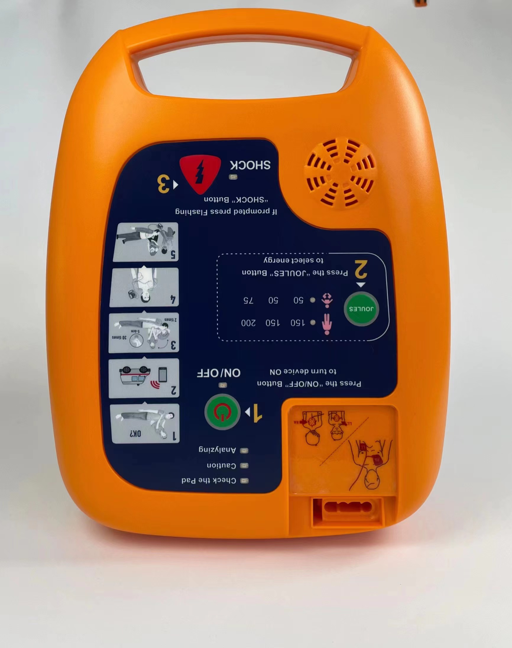 MS-300E Portable Automatic External cardiac AED Defibrillator