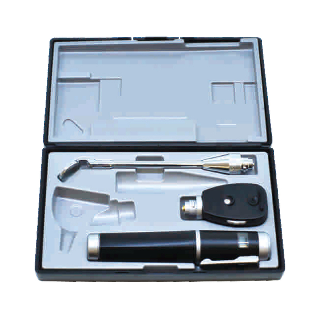 Portable Ent Diagnostic kits ophthalmoscope and laryngeal mirror set